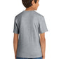 Port & Company PC54Y Youth Core Cotton Tee, Athletic Heather, Model back