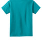 Port & Company PC54Y Youth Core Cotton Tee, Bright Aqua, Flat back