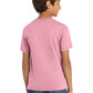 Port & Company PC54Y Youth Core Cotton Tee, Candy Pink, Model back