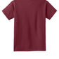 Port & Company PC54Y Youth Core Cotton Tee, Cardinal, Flat back