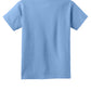 Port & Company PC54Y Youth Core Cotton Tee, Carolina Blue, Flat back