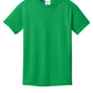 Port & Company PC54Y Youth Core Cotton Tee, Clover Green, Flat front