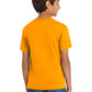 Port & Company PC54Y Youth Core Cotton Tee, Gold, Model back