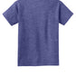 Port & Company PC54Y Youth Core Cotton Tee, Heather Purple, Flat back