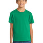 Port & Company PC54Y Youth Core Cotton Tee, Kelly, Model front