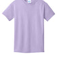 Port & Company PC54Y Youth Core Cotton Tee, Lavender, Flat front