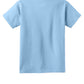 Port & Company PC54Y Youth Core Cotton Tee, Light Blue, Flat back