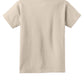 Port & Company PC54Y Youth Core Cotton Tee, Light Sand, Flat back