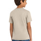 Port & Company PC54Y Youth Core Cotton Tee, Light Sand, Model back
