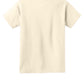 Port & Company PC54Y Youth Core Cotton Tee, Natural, Flat back