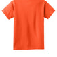 Port & Company PC54Y Youth Core Cotton Tee, Orange, Flat back