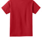Port & Company PC54Y Youth Core Cotton Tee, Red, Flat back