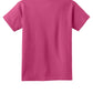 Port & Company PC54Y Youth Core Cotton Tee, Sangria, Flat back