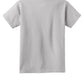 Port & Company PC54Y Youth Core Cotton Tee, Silver, Flat back