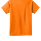Port & Company PC54Y Youth Core Cotton Tee, Tennessee Orange, Flat back