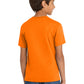 Port & Company PC54Y Youth Core Cotton Tee, Tennessee Orange, Model back