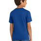 Port & Company PC54Y Youth Core Cotton Tee, True Royal, Model back