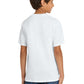Port & Company PC54Y Youth Core Cotton Tee, White, Model back