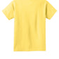 Port & Company PC54Y Youth Core Cotton Tee, Yellow, Flat back