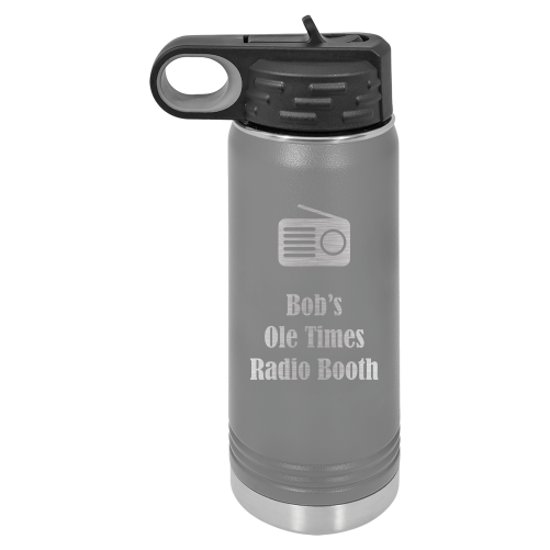 20 oz Polar Camel Water Bottle - Dark Grey