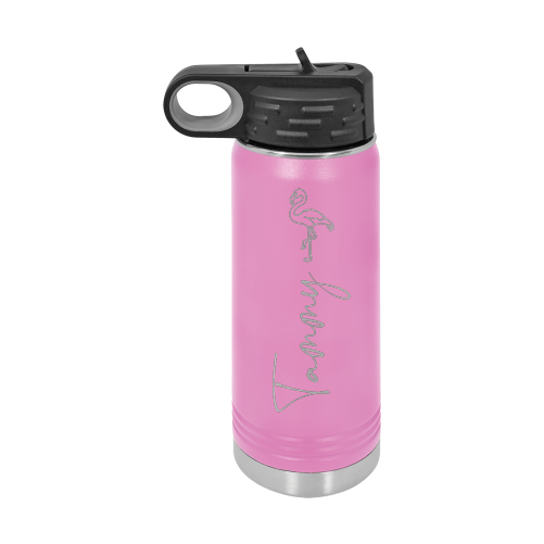 20 oz Polar Camel Water Bottle - Light Purple