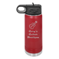 20 oz Polar Camel Water Bottle - Maroon