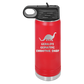 20 oz Polar Camel Water Bottle - Red