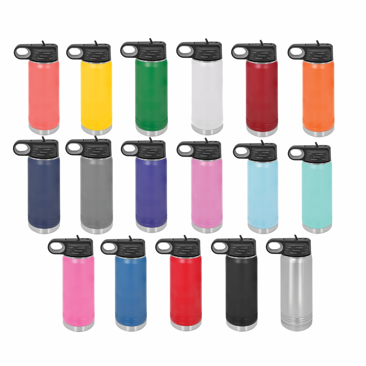 20 oz Polar Camel Water Bottle