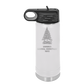 20 oz Polar Camel Water Bottle - White