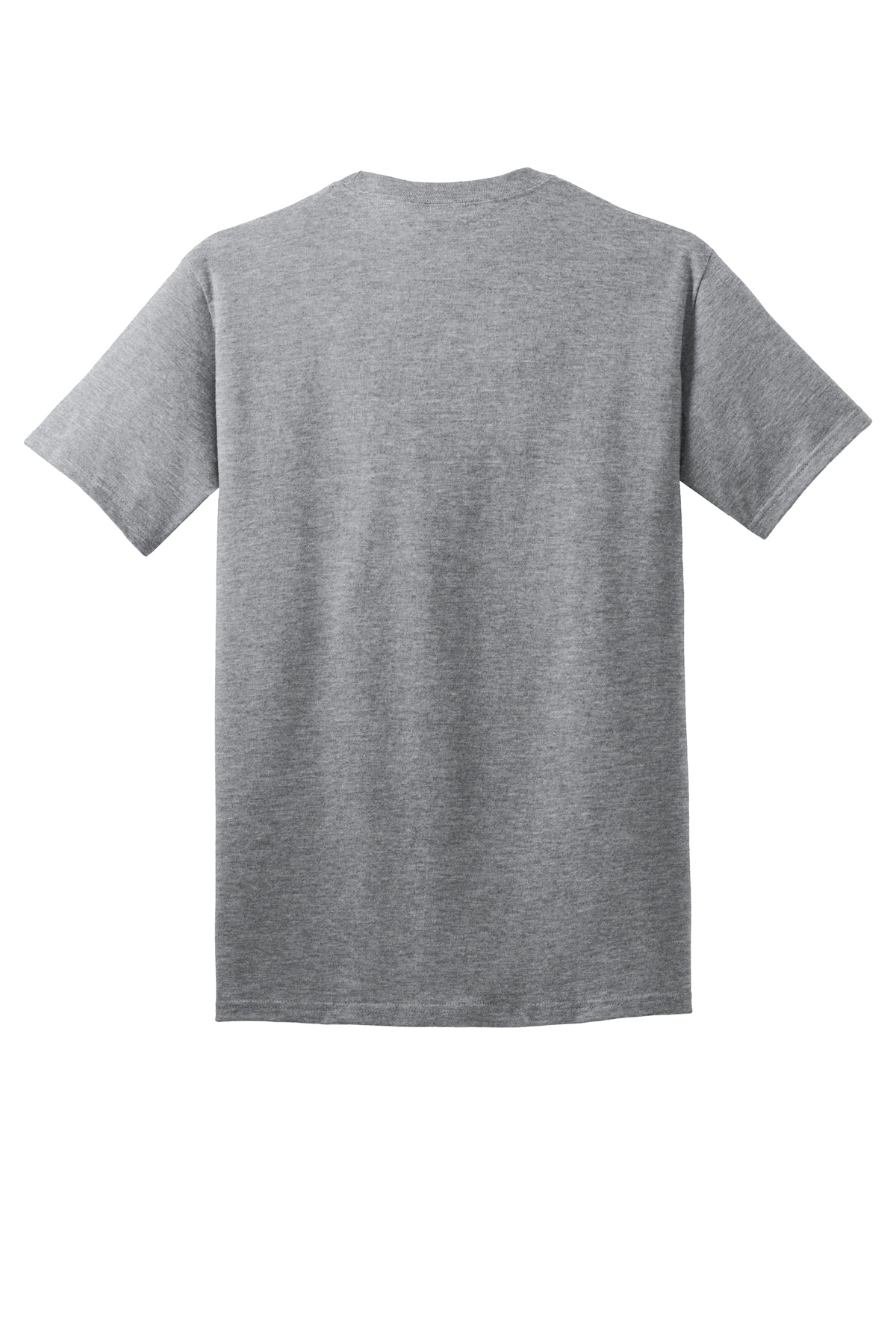 Port & Company PC54 Core Cotton Tee, Athletic Heather, Flat back