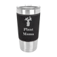 20 oz Leatherette Polar Camel Tumbler - Black