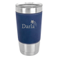 20 oz Leatherette Polar Camel Tumbler - Blue