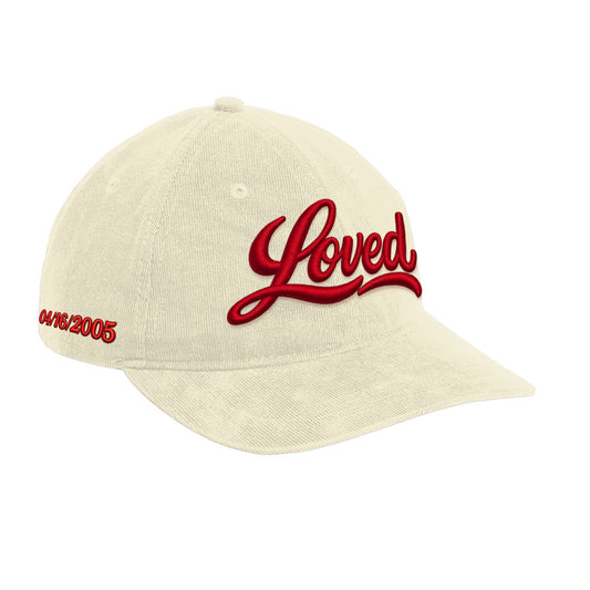 Loved Port Authority Light Corduroy Dad Cap