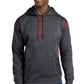 Sport-Tek ®  Tech Fleece Colorblock Hooded Sweatshirt. F246