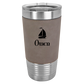 20 oz Leatherette Polar Camel Tumbler - Grey