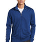 Sport-Tek  ®  Tricot Sleeve Stripe Track Jacket. JST94
