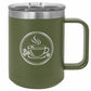 15oz Laser Engravable Polar Camel Vacuum Insulated Travel Mug with Slider Lid