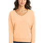 Port & Co ™  Women's Beach Wash ®  Garment-Dyed V-Neck Sweatshirt LPC098V