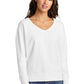 Port & Co ™  Women's Beach Wash ®  Garment-Dyed V-Neck Sweatshirt LPC098V