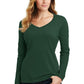 Port & Co ™  Women's Long Sleeve Fan Favorite V-Neck Tee. LPC450VLS