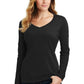 Port & Co ™  Women's Long Sleeve Fan Favorite V-Neck Tee. LPC450VLS
