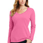 Port & Co ™  Women's Long Sleeve Fan Favorite V-Neck Tee. LPC450VLS