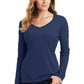 Port & Co ™  Women's Long Sleeve Fan Favorite V-Neck Tee. LPC450VLS
