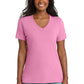 Port & Co ™  Women's Core Cotton V-Neck Tee. LPC54V