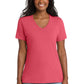 Port & Co ™  Women's Core Cotton V-Neck Tee. LPC54V