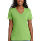 Port & Co ™  Women's Core Cotton V-Neck Tee. LPC54V