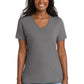 Port & Co ™  Women's Core Cotton V-Neck Tee. LPC54V