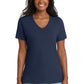 Port & Co ™  Women's Core Cotton V-Neck Tee. LPC54V