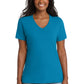 Port & Co ™  Women's Core Cotton V-Neck Tee. LPC54V