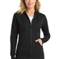 Port & Co ™  Women's Core Fleece Full-Zip Hooded Sweatshirt. LPC78ZH